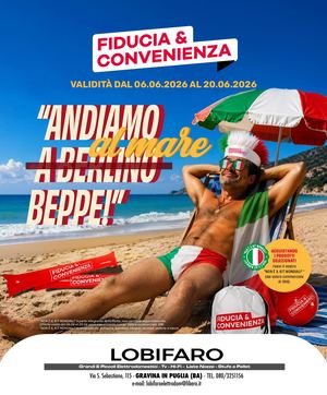 Volantino Fiducia & Convenienza Giugno Lobifaro Elettrodomestici