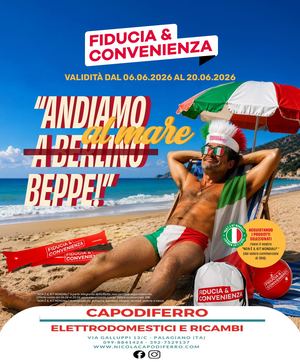 Volantino Fiducia & Convenienza Giugno Capodiferro Elettrodomestici
