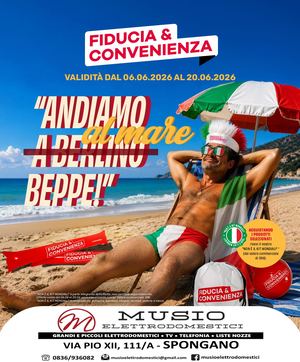 Volantino Fiducia & Convenienza Giugno Musio Elettrodomestici