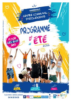 Programme Centre Ados Eté 2026