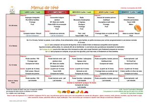 1 Menus Crèches Juillet & Août 2026