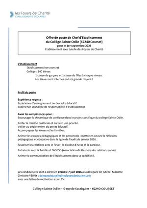 Offre Ce Courset 2026