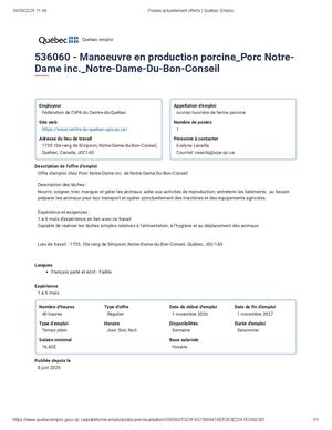 Porc Notre Dame Inc De Notre Dame Du Bon Consei 536060