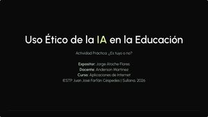 Uso ÉTico De La Ia Páginas