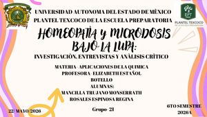 Homeopatia Bajo La Lupa Pdf