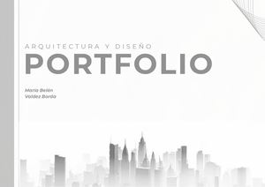 Portfolio María Valdez 2026