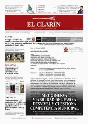 2026 06 08 Diario El Clarin Caj