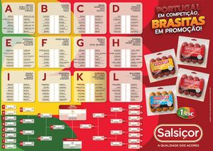 A3 Calendário Mundial 2026 Salsiçor