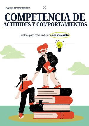 COMPETENCIA DE  ACTITUDES Y COMPORTAMIENTOS