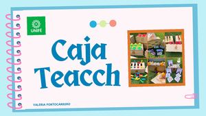 CAJAS TEACCH