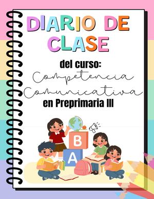 DIARIO DE CLASE, PROYECTO FINAL