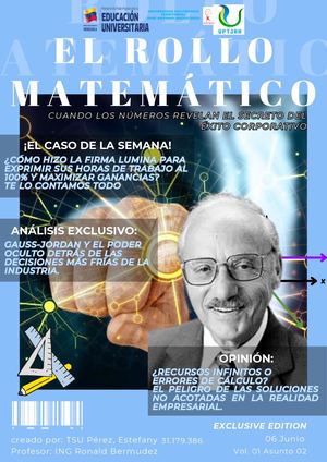 Programación Lineal by Pérez Estefany
