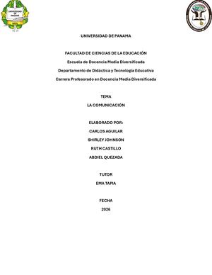 La Comunicación