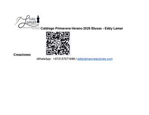 Catalogo Primavera-Verano 2026 Eddy Lamar Creaciones