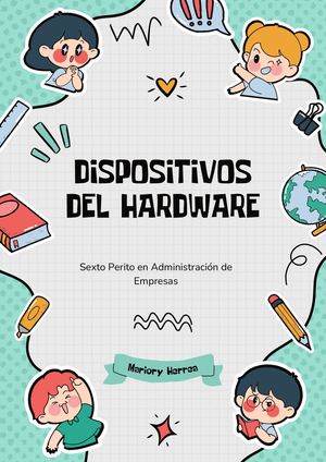 Documento A4 Portada Carátula Proyecto Escolar Creativa Infantil Multicolor Compressed