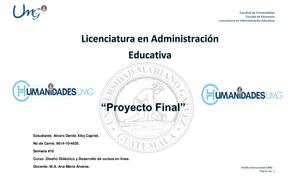 Proyecto Final