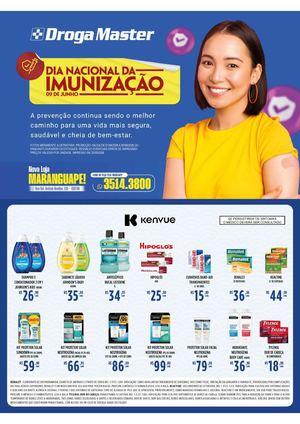 Encarte Droga Master Blue