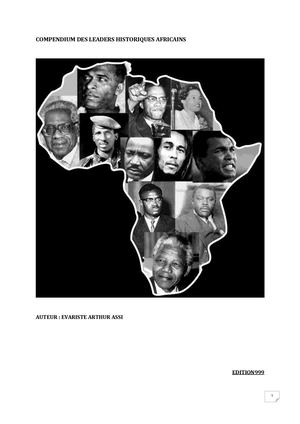Evariste A Assi Compendium Des Leaders Historiques Africains (Calameo)