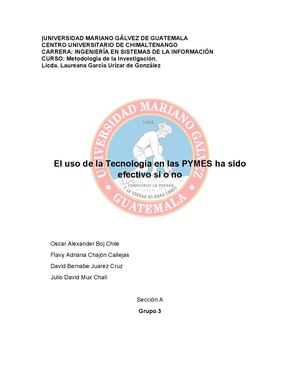 Grupo 3 Metodologia De La Investigacion
