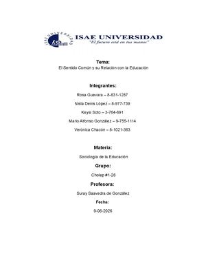 Revista Virtual Sentido Común