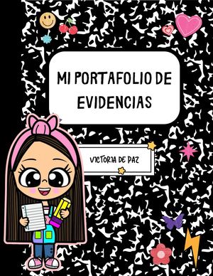 Portada Portafolio De Evidencias Politicas Educativas