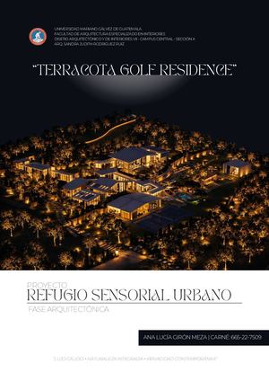 01 Fase Arquitectónica Refugio Sensorial