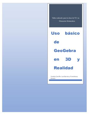 Unidad N°2 Taller N°1 Poliedros En 3d