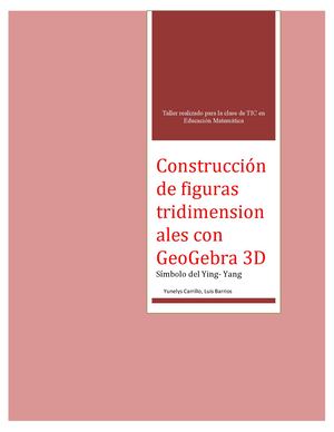Unidad N°2 Taller #3: Exploración de conceptos básicos Geometría con el uso de GeoGebra