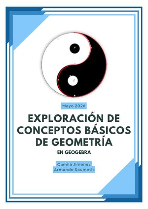 Taller 3 Conceptos Basicos Geometria Camila Jimenez, Armando Saumeth