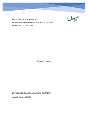 Portafolio Liderazgo Educativo