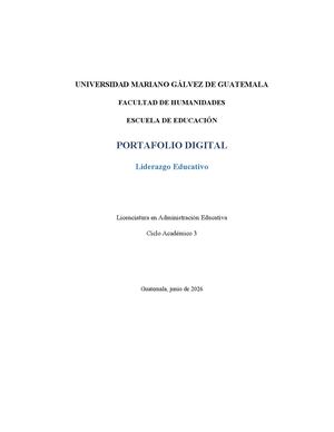 Portafolio Liderazgo Educativo Final