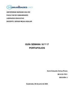 Portafolios Liderazgo