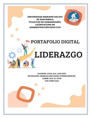 Portafolio Digital Liderazgo