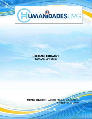 Liderago Educativo Portafolio Virtual