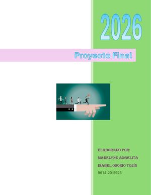 Trabajo De Liderazgo