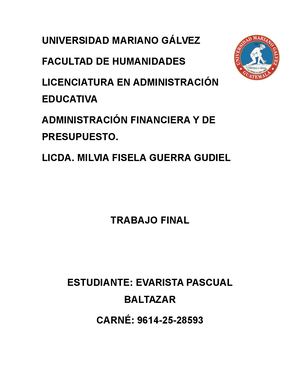 Trabajo Final