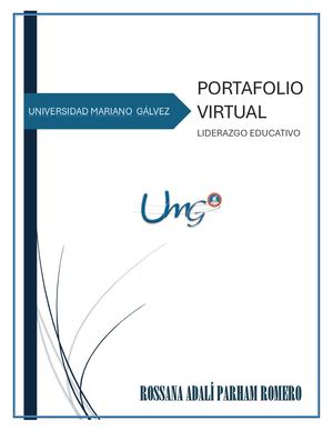 Portafolio Liderazgo Educativo
