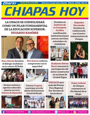 Chiapas Hoy 09 De Junio 2026
