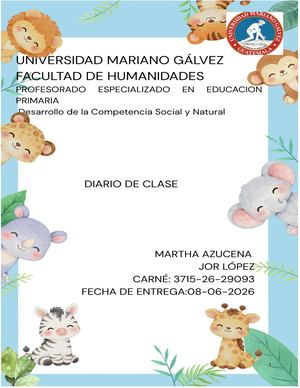 Diario De Clase