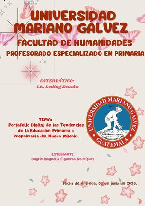 Portafolio Digital De Tendencias De La Educación Final