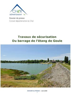 (DP) | Travaux Sécurisation étang de Goule