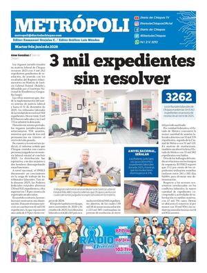 Metropoli Martes 09 De Junio 2026