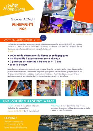 Groupes Acmsh Cité Moussaiilons Print Ete 2026