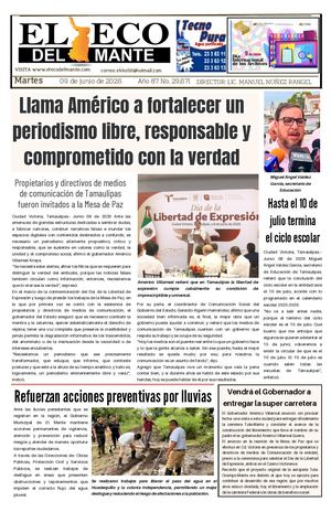 Martes 09 De Junio De 2026