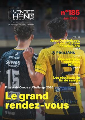 VENDEE HAND MAGAZINE N°185 - Juin 2025 - Le grand rendez-vous