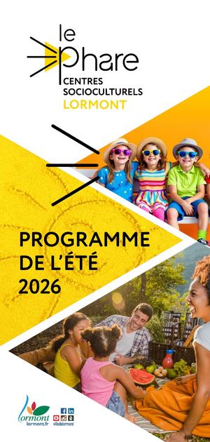 Centre socioculturel Le Phare été 2026