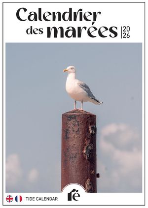 Calendrier des Marées 2026 Ile de Ré - 2026 Tide Table for Île de Ré (FR/EN)