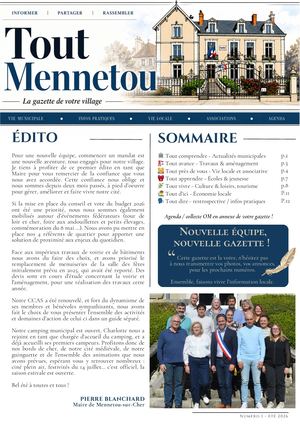Tout Mennetou - Été 2026