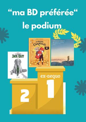 “Ma Bd Préférée“ Le Podium