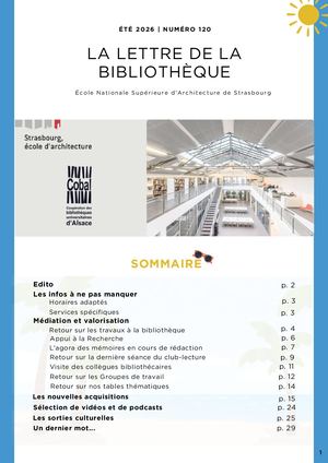 Newsletter N°120 éTé